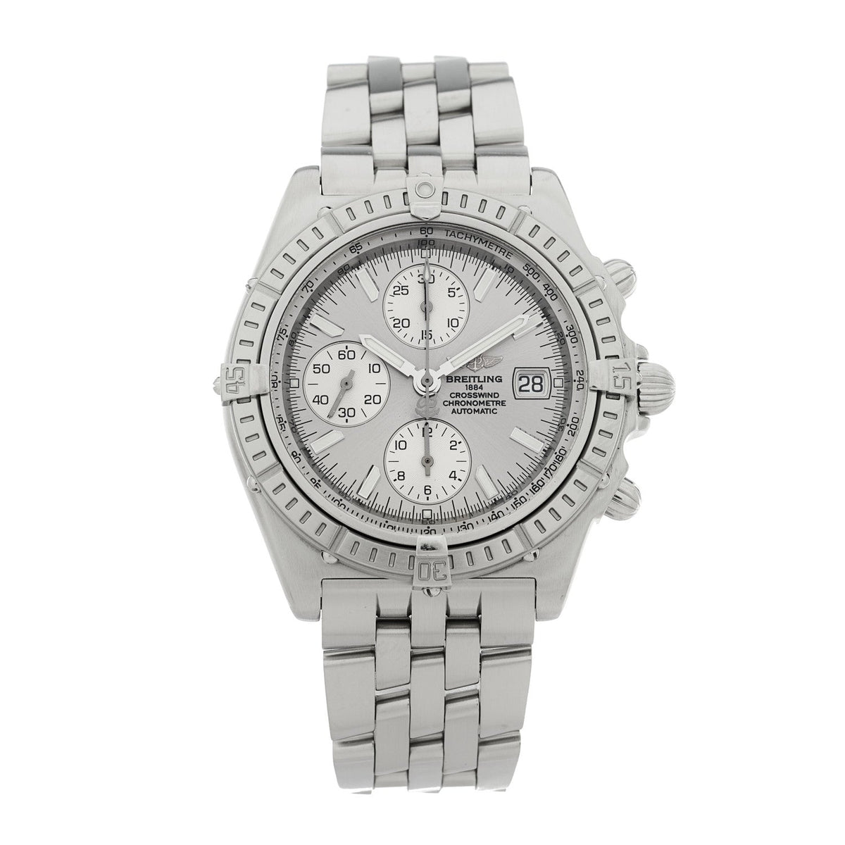 Stainless Steel 43mm Windrider Crosswind Racing Automatic Watch A13355