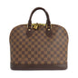 Louis Vuitton Alma N51131 Damier Evene HandBag Brown G    Leather