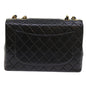 Chanel Leather Black Chain Shoulder Bag Style