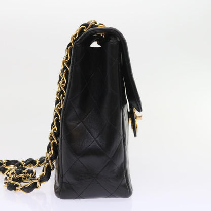 Chanel Leather Black Chain Shoulder Bag Style