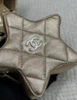 Chanel Luxury Leather Gold Backpack