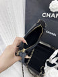 Chanel 23 Black Gold Mini Moon Bag