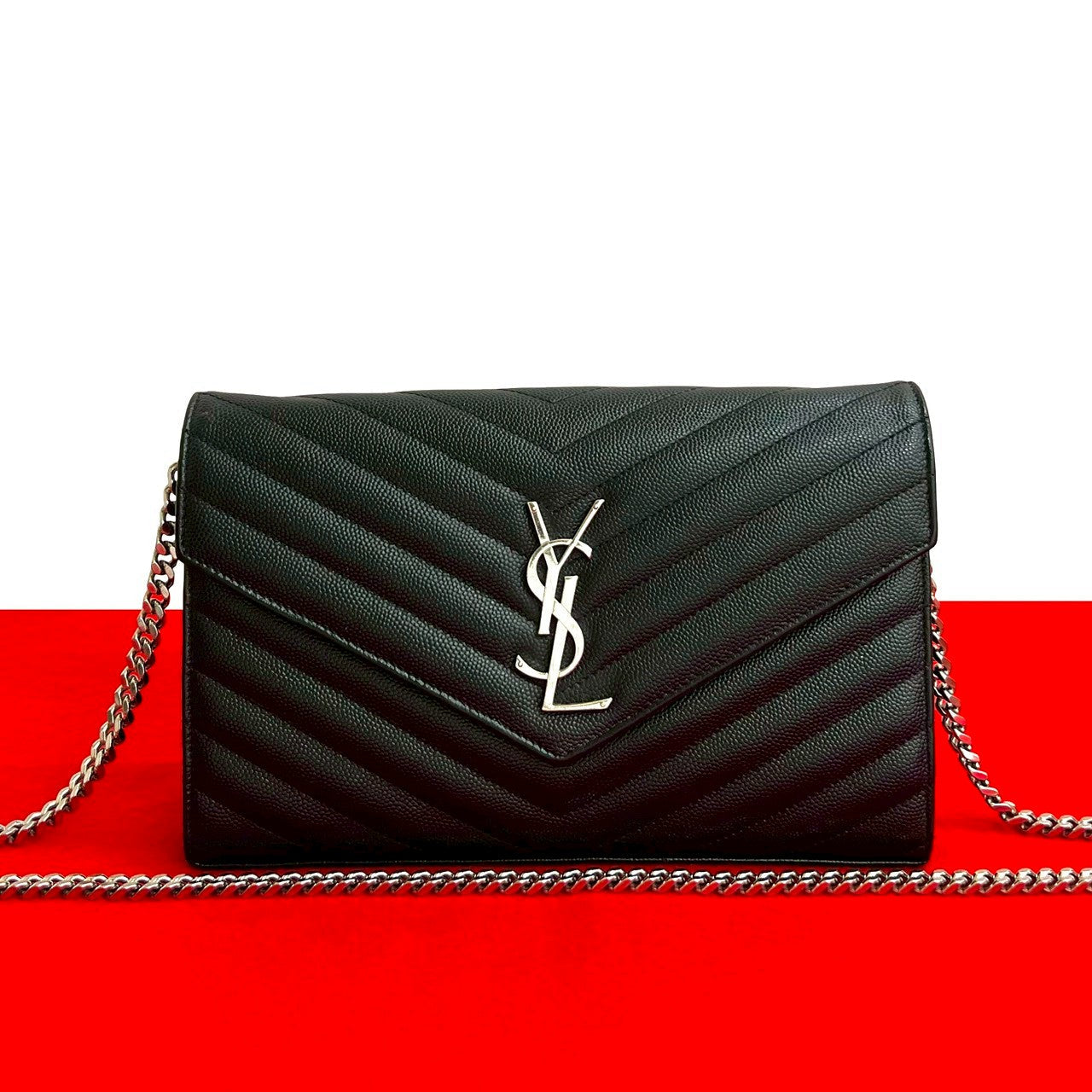 Saint Laurent Leather Shoulder Bag