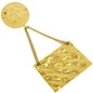 Chanel Brooch Plated Gold gold Matrasse COCO Mark Bag motif Women d
