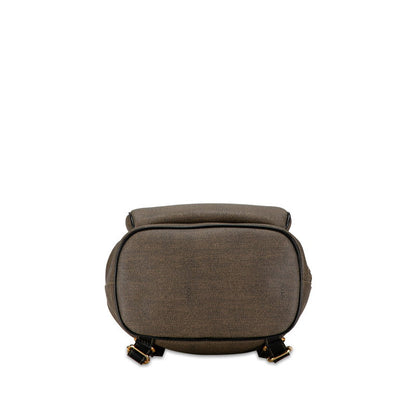 Fendi Zucchino Pvc Leather Backpack