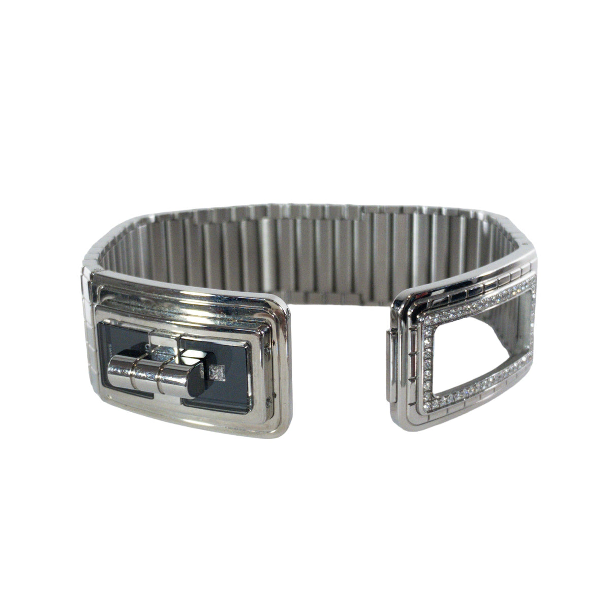 Chanel Code Coco Watch Steel with Diamonds