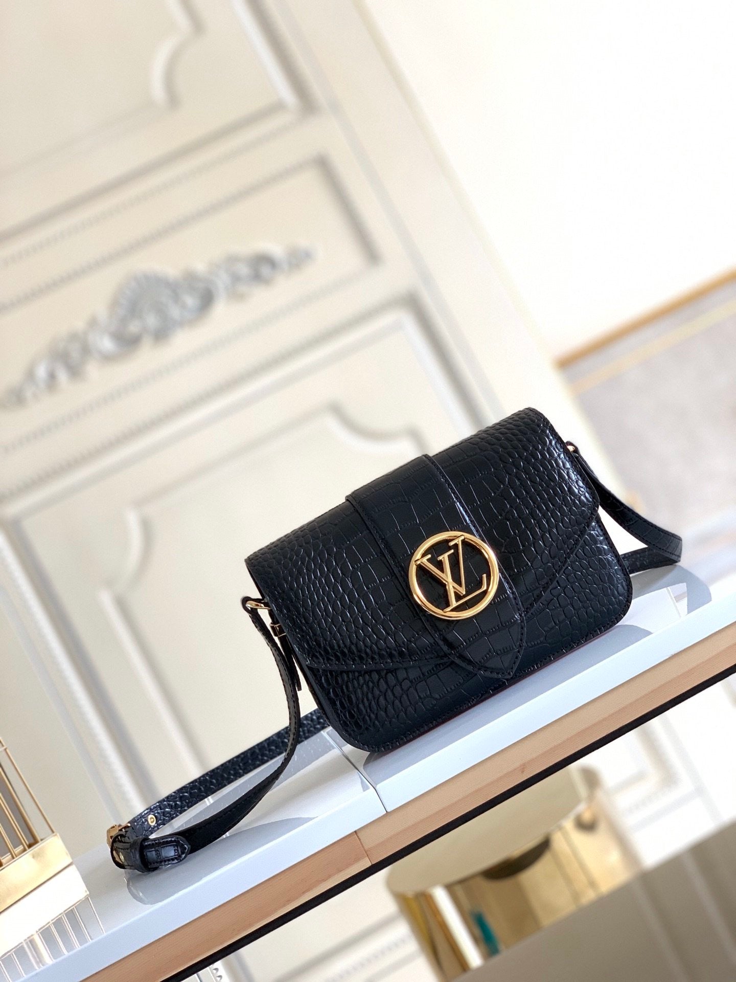 handbag sun black v