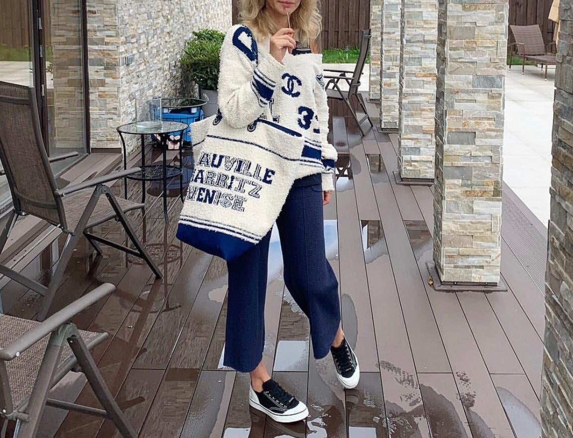 Chanel Deauville Xl Tote
