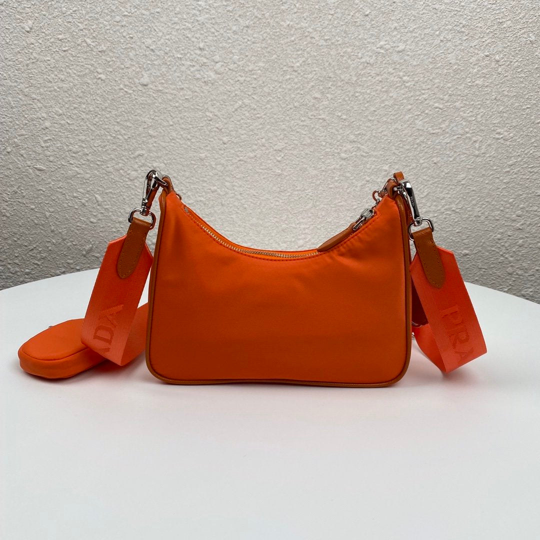 P r a d a orange 2X12x6cm