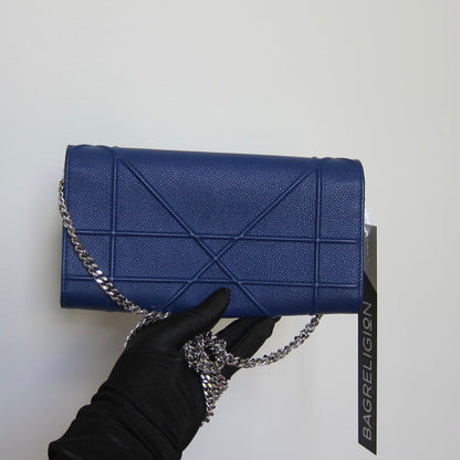 Saint Laurent Chain Leather Crossbody Bag