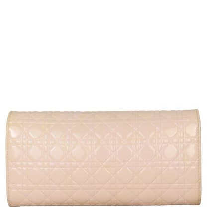 Dior Lady Dior Wallet On Chain Patent