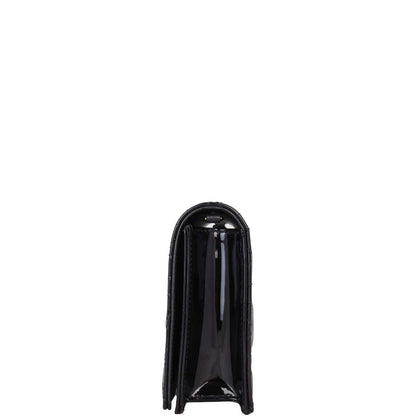 Dior Lady Dior Patent Cannage Pouch