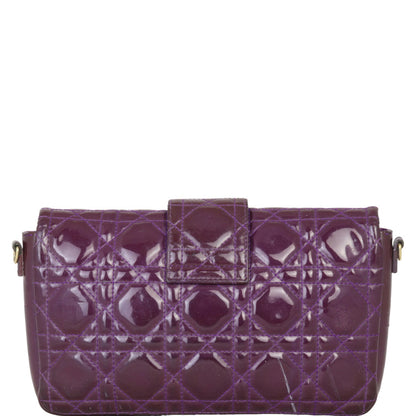 Dior Cannage New Lock Patent Pouch