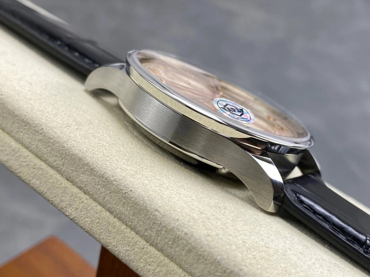 IWC Portuguese Chronograph 41mm Steel Case Crocodile Leather