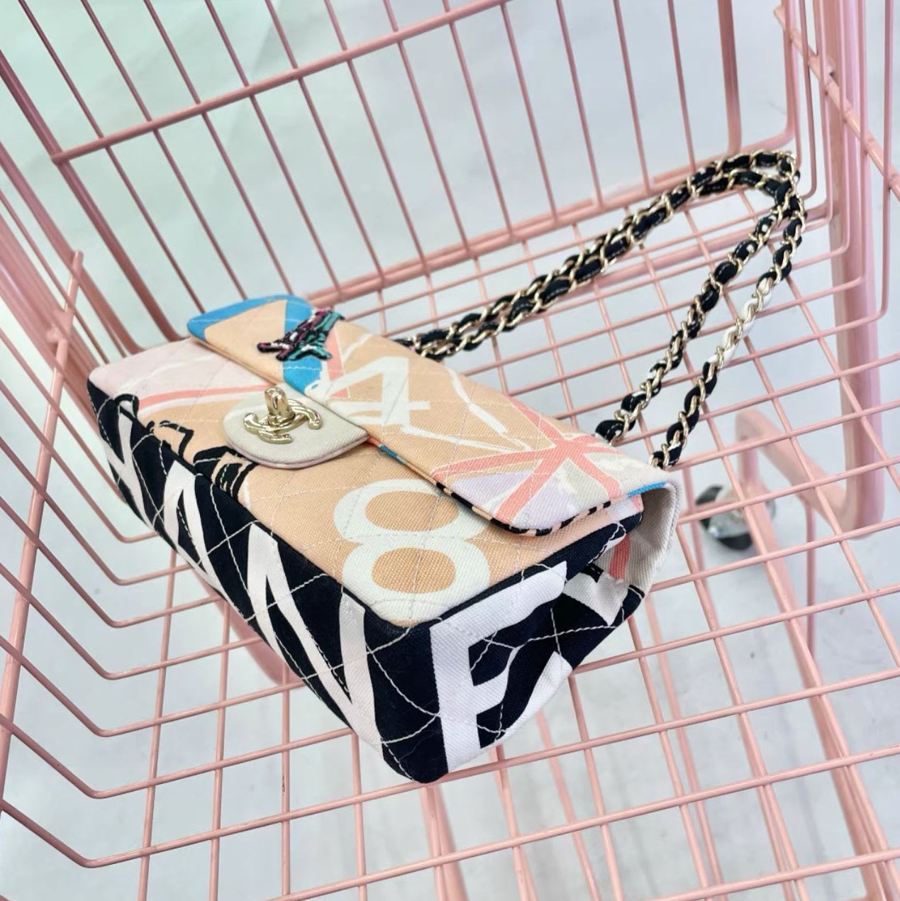 Chanel Luxury Leather Shoulder Bag Style 8