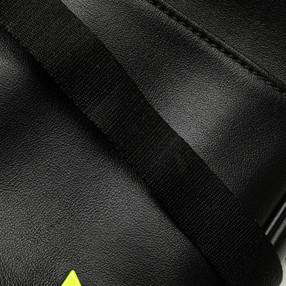 Fendi Calligraphy Patent Leather Shoulder Bag