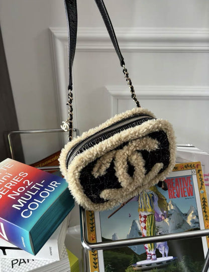 Chanel Luxury Leather Shoulder Bag Style 6