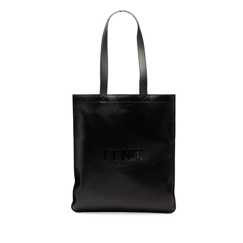 Fendi Tote Leather Red Tote Bag Style 15