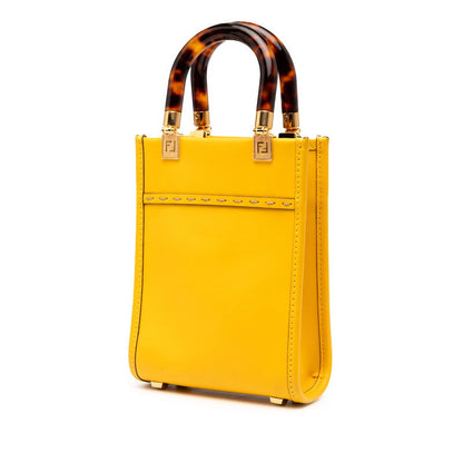 Fendi Micro Peekaboo Shearling 2Way Bag