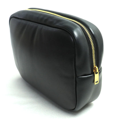 Saint Laurent Cassandra Lambskin 2Way Clutch Bag