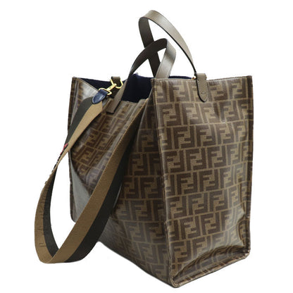 Fendi Fila Collaboration Zucca Coated Canvas 2Way Bag