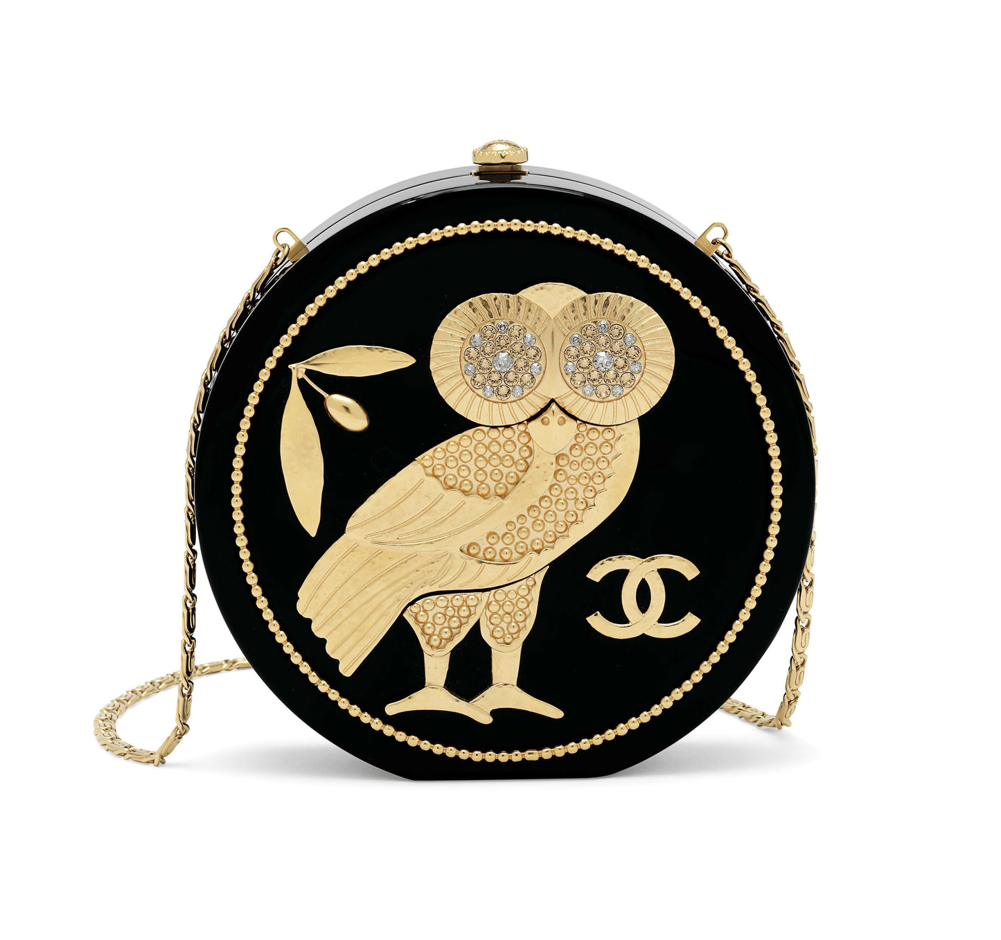 Chanel Cruise 2018 Runway Owl Evening Bag