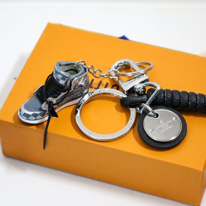 LV Black Sneaker Keychain