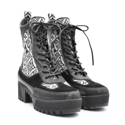 Louis Vuitton 'Laureate Desert Platform' Boots - Women's 38.5
