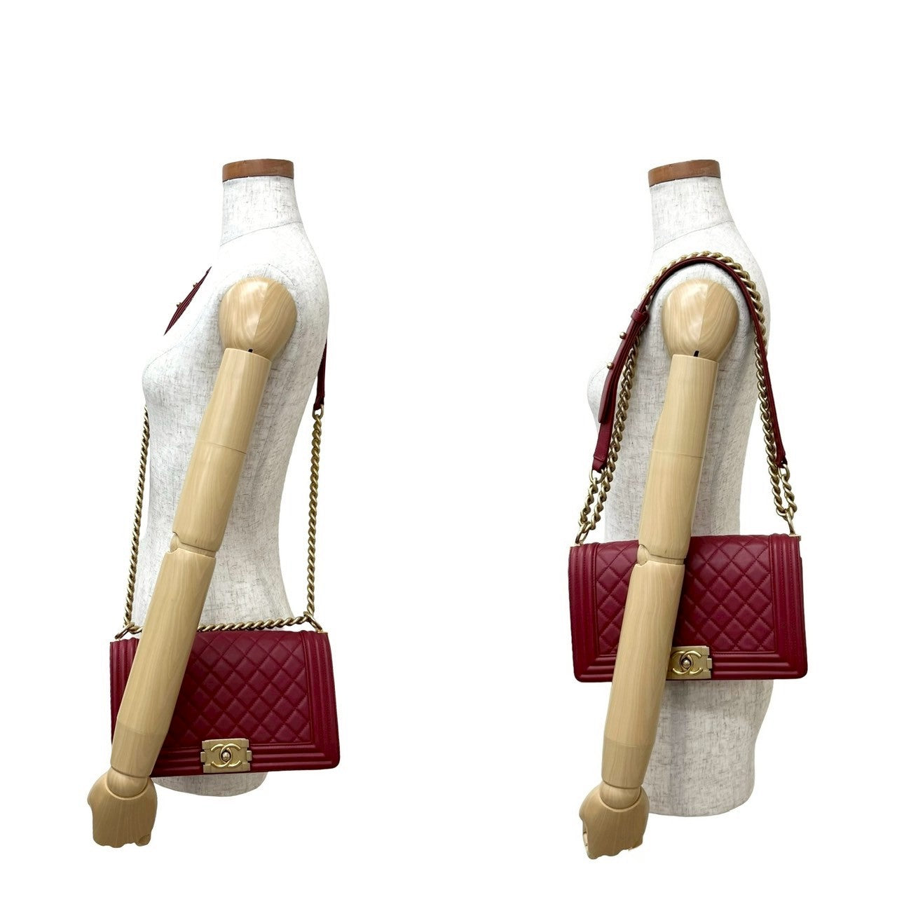 Chanel Boy Lambskin Shoulder Bag Style 4