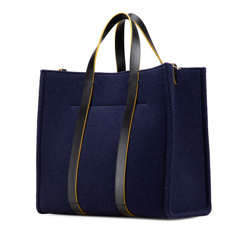Fendi Tote Leather Red Tote Bag Style 18