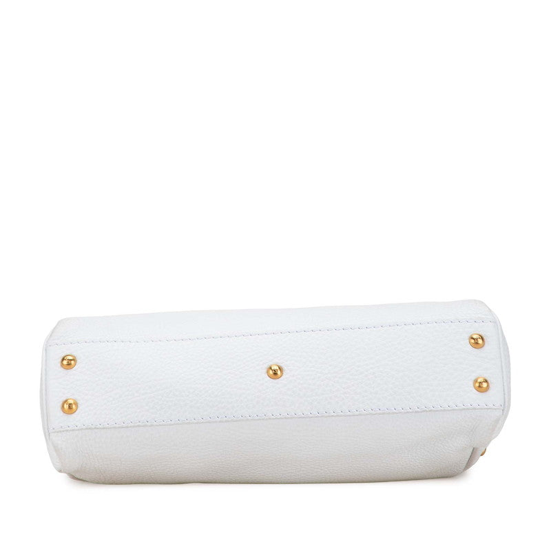 Fendi Peekaboo Selleria Leather 2Way Bag