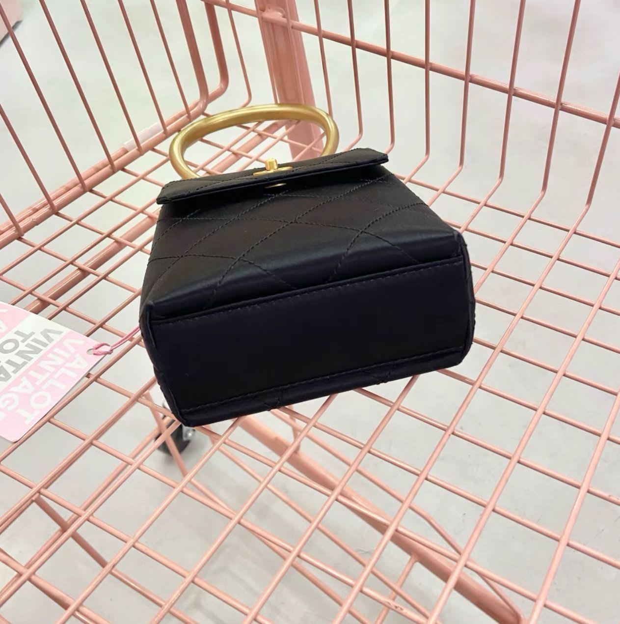 Chanel Luxury Satin Black Handbag