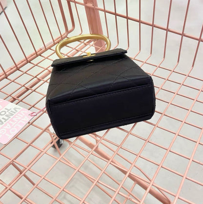 Chanel Luxury Satin Black Handbag