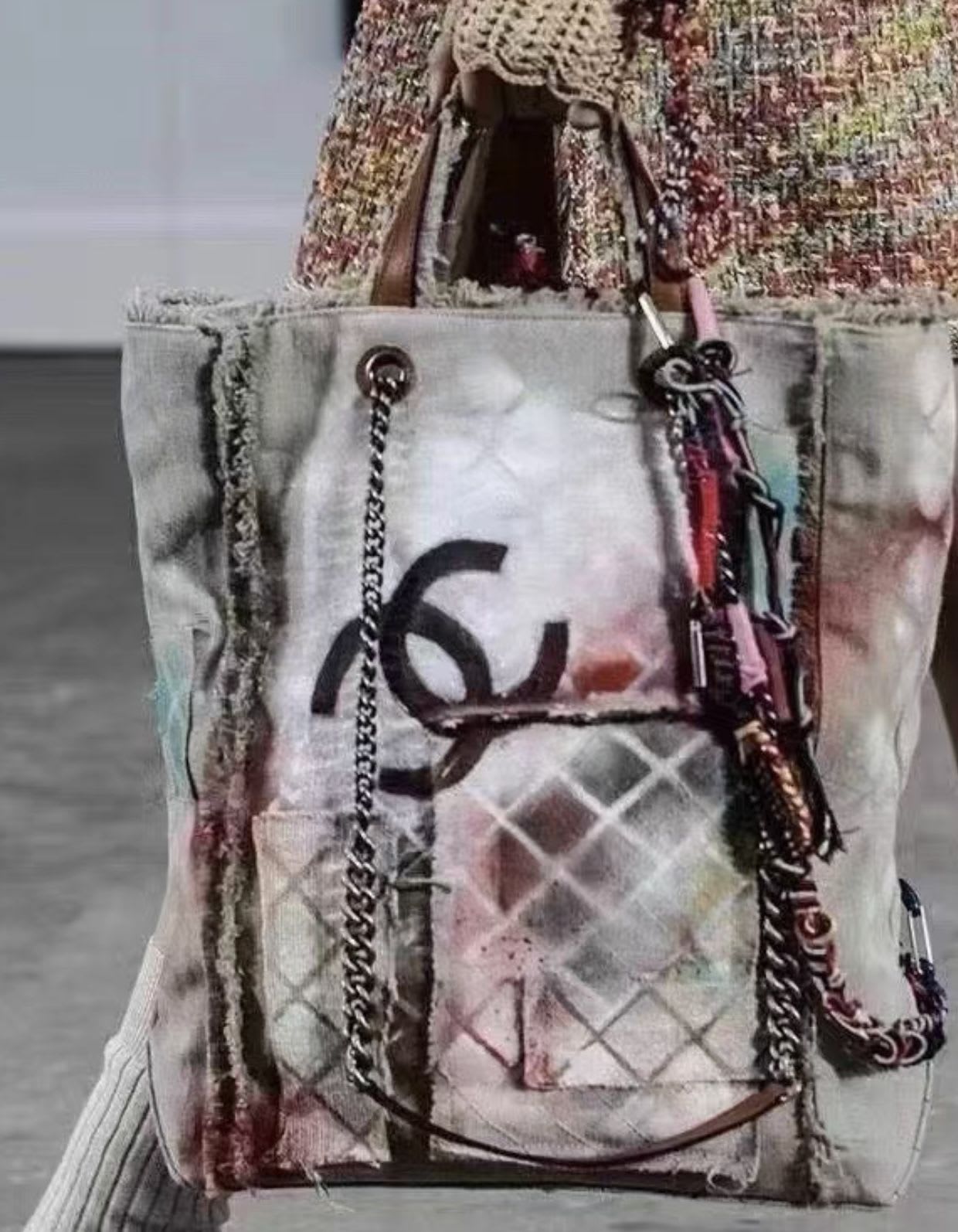 Chanel Luxury Leather Tote Bag Style 3