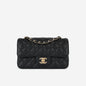 Chanel Classic Flap Lambskin Black Shoulder Bag Style 125