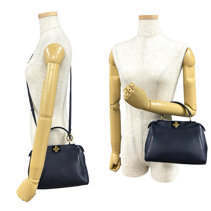 Fendi Sunshine Leather Red Tote Bag Style 11