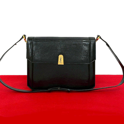 Saint Laurent Leather Red Shoulder Bag Style 19