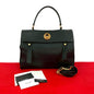 Saint Laurent Paris M Two Leather 2Way Handbag