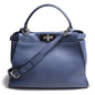 Fendi Peekaboo Leather Red Handbag Style 31