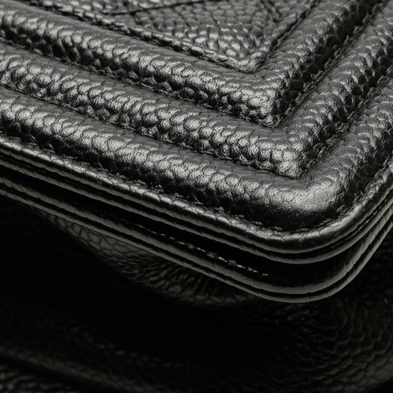 Chanel Boy Chanel Matelassé Caviar Skin Shoulder Bag