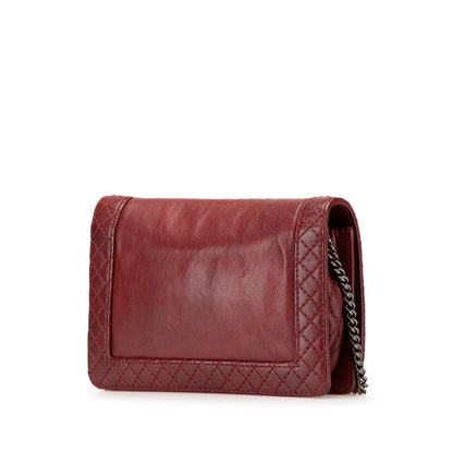 Chanel Boy Lambskin Shoulder Bag Style 16