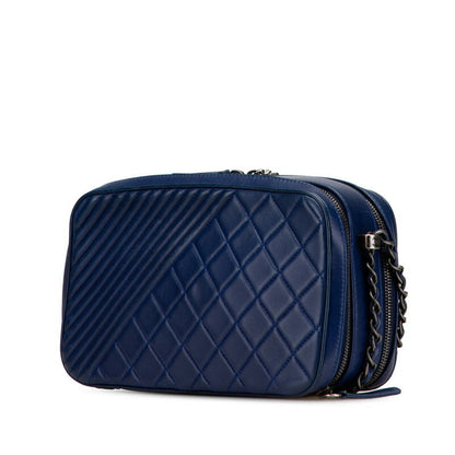 Chanel Boy Lambskin Shoulder Bag Style 18