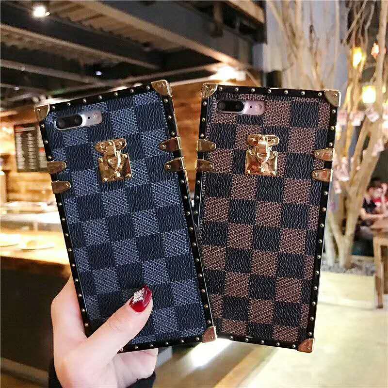 Classic Square lattice phone Case