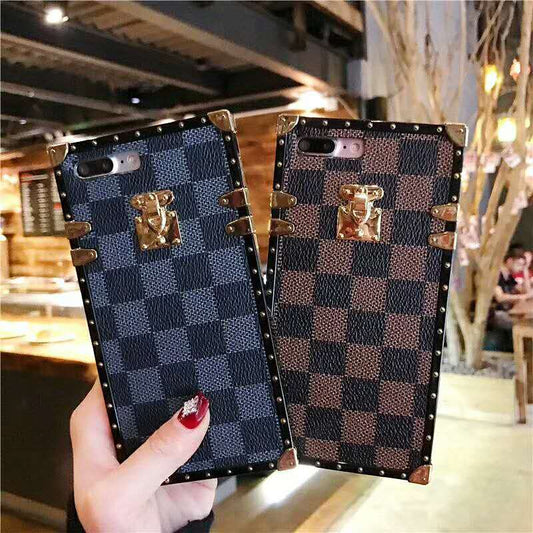 Classic Square lattice phone Case