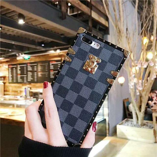 Classic Square lattice phone Case