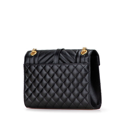 Saint Laurent Envelope Leather 2Way Shoulder Bag