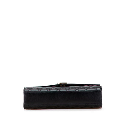 Saint Laurent Envelope Leather 2Way Shoulder Bag