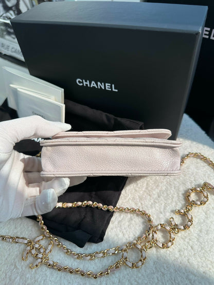 Chanel 21 Small Leather Coco Chain Bag