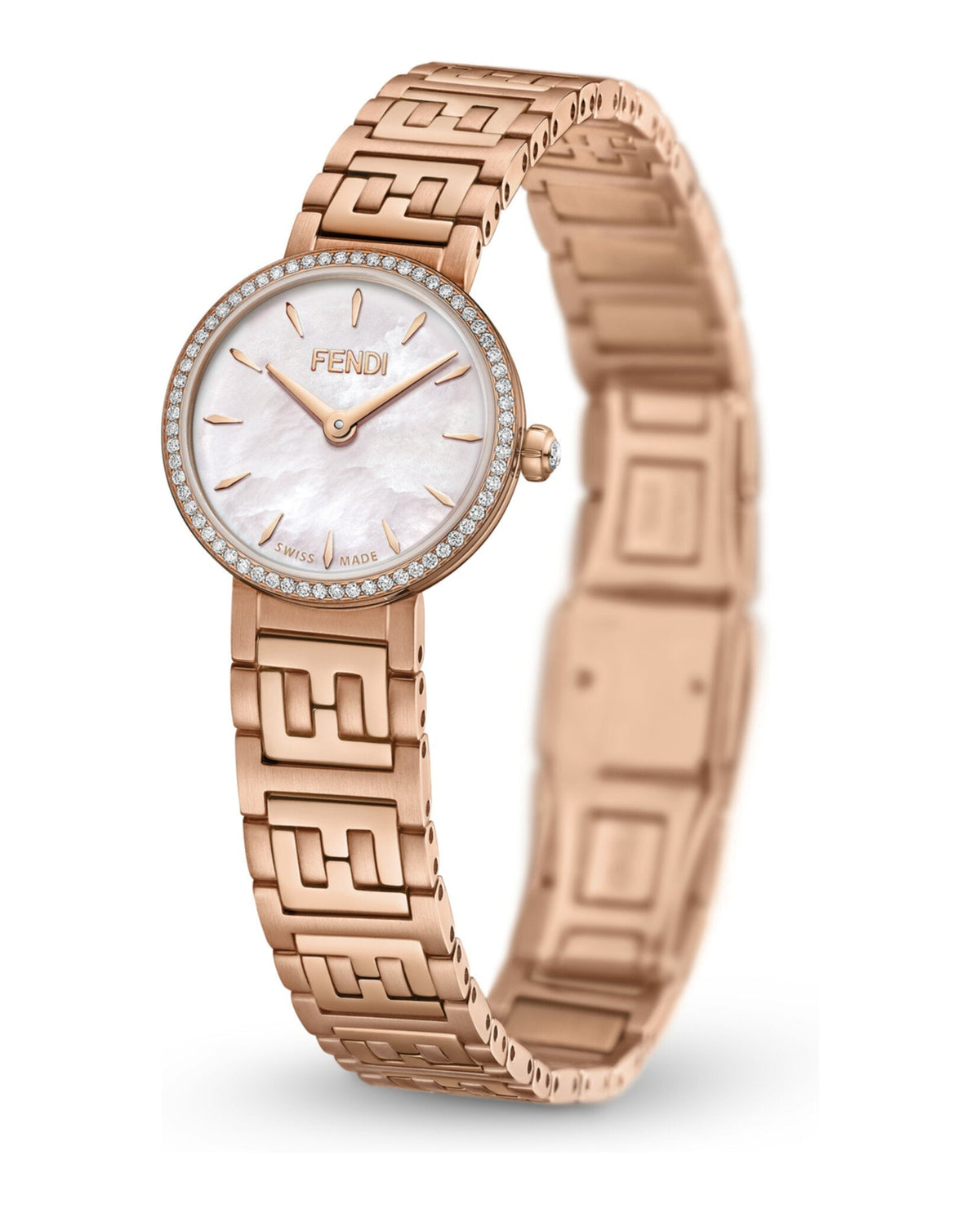 Fendi Forever  Diamond Watch Womens F103504101