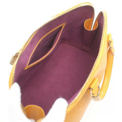 Louis Vuitton Alma Epi Tassil Yellow Leather HandBag